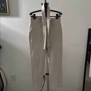 White House Black Market cream pants